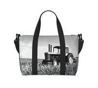 Sac à main polyvalent pour voyage, imprimé drapeau de l'Italie, imprimé tracteur, agriculture tranquille, sac de voyage pour tous vos besoins