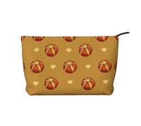 Sac à main portable à fermeture éclair pour femme, convient pour le voyage et le stockage quotidien des cosmétiques, sac à main en velours côtelé au beurre, noir, taille unique, Noir/blanc, One Size