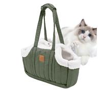 Sac à main pour chat, chien et chat - Sac de transport portable pour animaux de compagnie avec design respirant pour sortir, conduire, promener, voyager