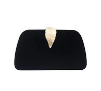 Sac à main pour dîner, soirée, sac à bandoulière avec boucle en forme de feuille, sac à main de banquet, sac à main de mariage, Couleur de référence image #