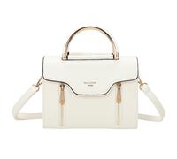 Gallantry, sac à main pour femme chic & pratique avec lanière, blanc