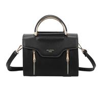 Gallantry, sac à main pour femme chic & pratique avec lanière, noir