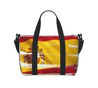 Sac à main pour femme avec drapeau de l'Espagne, adapté pour le travail, le fitness, les voyages, sac à bandoulière tendance et polyvalent
