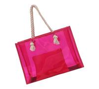 Sac à main pour femme avec poignées en corde - Sac à bandoulière tendance - Grande capacité - Sac à main pour les aisselles - Sac à main transparent avec poignées en corde, a, One Size