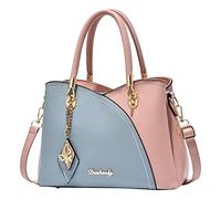 Sac à main pour femme, grande capacité, à carreaux, couleur contrastée, sac à bandoulière moyen, sac messager, 27 sacs de transport, PK1., Taille unique