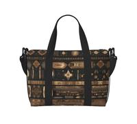 Sac à main pour femme imprimé de style bohème, sac à bandoulière portable, adapté pour le fitness, les voyages.