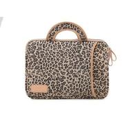 sac à main pour ordinateur portable 2020 pouces, sacoche en toile léopard pour MacBook Air Pro, sac à main pour femmes, livraison directe, nouvelle marque - For 14 pouces - Sac à main léopard
