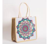 Sac À Main Pour Peinture Diamant 5d, Sacs En Lin, Perceuse À Mosaïque, Réutilisable, Pochette De Rangement Écologique Pour Les Achats, Épicerie Pliable, Artisanat De Bricolage