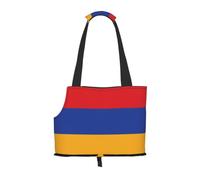 Sac à main pour petit chien et chat Motif drapeau de l'Arménie