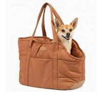 Sac à Main pour Petits Chiens, Sac de Transport Confortable en Peluche pour Animal de Compagnie, Clip de Harnais sécurisé, Sac fourre-Tout léger pour Petits Chiens et Chiots