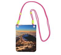 Sac à main pour téléphone portable Mauna Kea Summit Sunset Sac à bandoulière étanche pour téléphone portable pour femme