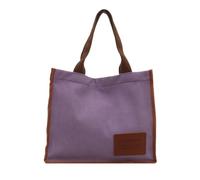 Sac à main pratique en tissu décontracté avec compartiment spacieux, sac à bandoulière ergonomique pour le shopping, le travail, le bureau, l'école, Violet, Bohème