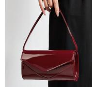 Sac à main PU détachable de couleur unie à la mode, élégant sac d'affaires pour dames, convient pour les déplacements quotidiens, les sorties, les fêtes, les mariages, les bals et les galas des femmes