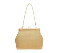 Sac à main rétro en paille avec verrou de verrouillage, sac de transport de grande capacité de 38 cm, fibre naturelle, tissage léger, organiseur à bandoulière pour plage, voyage, marché de vacances