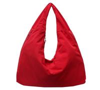 Sac à main - Sacs à bandoulière texturés drapés de couleur unie en nylon de 50 x 21 x 29 cm, de grande capacité, sacs de messager universitaires et inf
