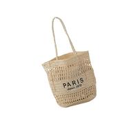 Sac à main tendance ajouré pour femme, léger et pratique, sangle confortable pour les vacances ou les promenades en ville, sac à bandoulière en corde de papier, Ow, One Size