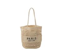Sac à main tendance ajouré pour femme, léger et pratique, sangle confortable pour les vacances ou les promenades en ville, sac à bandoulière durable en corde de papier, Ow, One Size