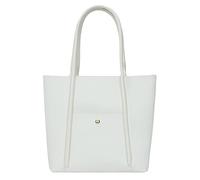Sac à main tendance en cuir synthétique pour femme - Couleur unie - Fermeture éclair - Sac pour téléphone portable - Sac à bandoulière - Petit sac fourre-tout pour enfants - Blanc