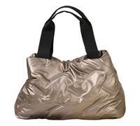 Sac à main tendance et fonctionnel avec poignée sur le dessus, conçu pour les navetteurs à la recherche de confort et de style, sac fourre-tout pour étudiant, Café léger caramel, One Size