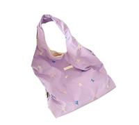 Sac à main tendance pour femme avec jolis nœuds sous les bras - Grande capacité - Style coréen - Style coréen - Aisselle pour femme - Joli nœud - Sac à main quotidien, violet, One Size
