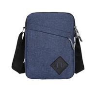 Sac à main tendance pour homme et femme - Petit sac carré à bandoulière pour documents - Sac à bandoulière pour homme, bleu, Taille unique