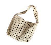 Sac à main tendance sac à bandoulière en toile sacs de travail simples sacs à main cartable femme sac à main décontracté pour rendez-vous universitaire cadeaux sacs souples, blanc, One Size