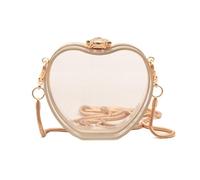 Sac à main tendance transparent pour filles - Sac à main de soirée multifonction pour cosmétiques et papeterie - Petits sacs à bandoulière pour étudiants, 04style, One Size