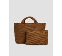 Sac à Main Tressé Pour Femmes Naghedi St Barths Medium Tote Sn03013pn-harbor