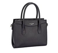Sac à main ville Chic - David Jones Paris - Similicuir - Taille Petite - Soirée Travail Sorties Weekends - Couleur Black