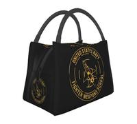 Sac à main vintage Armes de combat École classique Fourre-tout Sacs à lunch Boîte à bento isolée Sac isotherme de pique-pour femme étudiant École Loisirs Cadeaux de vacances en plein air