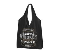 Sac à main vintage aussi lisse que le whisky du Tennessee Sac fourre-tout portable sacs à provisions grande capacité sac d’épicerie sac à bandoulière loisirs en plein air cadeaux de vacances