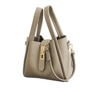 sac à main vintage en cuir voyage shopping boucle métallique