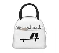 Sac à main vintage tentative de meurtre isotherme isotherme sac à lunch aliments boisson stockage étanche pique-camping glacière loisirs en plein air cadeaux de vacances