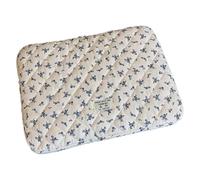 Sac à Manches d'ordinateur Portable - Couverture de carnet de Voyage Floral pour Les Affaires, Les déplacements, Le Support de Protection pour Ordinateur Portable avec Design Mince pour la randonnée,