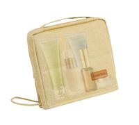 Sac à maquillage vertical - Pochette verticale en tissu, organiseur spacieux et étanche à fermeture éclair, étui de rangement de maquillage, fournitures de voyage pour salle de bain et bijoux | Mini