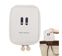 Sac à médicaments portable - Pochette de multi-compartiments en | Trousse de rangement compacte résistante aux odeurs pour la randonnée, petite trousse de maquillage compacte et légère avec