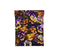 Sac à monnaie imprimé rose et rose, organiseur de pièces de monnaie, porte-monnaie, petit portefeuille de voyage, pour pièces de monnaie, monnaie, écouteurs, Pansy Perfection, Talla única, Tendance