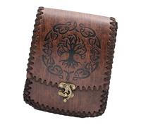 Sac à monnaie multifonction en cuir PU Sac banane médiéval Renaissances Sac banane Portefeuille pour cosplay, a
