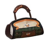 Sac à mouchoirs - Livret de mouchoirs suspendu | Porte-tissus de poche portables mignons, sac mural avec poignée, organisateur de rangement en tissu dortoir voiture intérieur décoration pratique