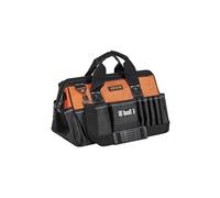 VEVOR Sac à Outils 400 mm, Sac de Rangement d'Outils à 33 Poches, Portable, pour Bricolage, Atelier et Chantier, avec Poignée, Grande Fermeture Éclair et Bandoulière Réglable, Résistant aux Déchirures
