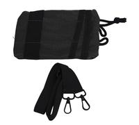 Sac à outils à glissière Oxford tissu portable Porte à utilité polyvalente pour outils Gadgets Electronics (Noir)