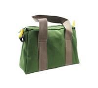 Sac à outils à large ouverture, sac de rangement en toile robuste avec fermeture éclair, sac à main, grand sac multifonction