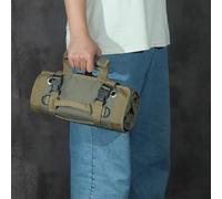 Sac à outils avec 4 grandes poches, organiseur à outils en tissu Oxford résistant à l'eau, étui de rangement portable à roulettes avec bandoulière réglable pour tournevis et (c)