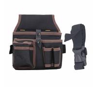 Sac à Outils Ceinture Résistant à l'Eau, Tissu Oxford Multi Poches, Grande Capacité - Léger et Durable, Idéal pour Électricien et Travaux Manuels