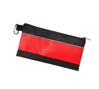 Sac à outils compact pour électricien avec fermeture éclair en tissu Oxford robuste pour une gestion facile des outils en tissu Oxford