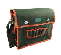 Sac à outils d'atelier d'électricien avec bandoulière simple, ceinture de charge inférieure et boucle réglable pour le travail du bois et kit de réparation d'outils