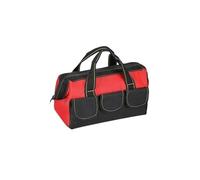 Sac à Outils de 12 Pouces avec Fond Dur étanche, fourre-Tout Robuste Large Bouche for Divers, Carpen(L Red)
