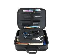 Sac à outils de barbier, ciseaux de coupe de cheveux, kits de rasage, accessoires de coupe de cheveux, organisateurs cadeaux de rangement pour tondeuse