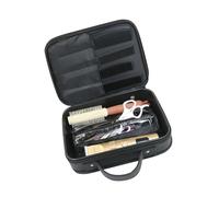 Sac à outils de barbier, ciseaux de coupe de cheveux, kits de rasage, accessoires de coupe de cheveux, organisateurs cadeaux de rangement pour tondeuse