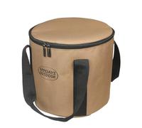 Sac à outils de camping - organisateur en tissu Oxford Kaki 600D, portable pour casseroles avec fermeture éclair, résistant imperméables | camping pour barbecue, randonnée à Es